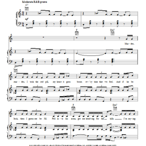 Alicia Keys Limitedless Musik Noten - Piano, Vocal & Guitar Chords - 96438-0