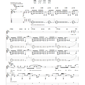 Alter Bridge I Know It Hurts Musik Noten - Guitar Tab - 83730-0