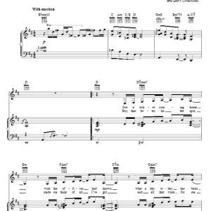 Amy Grant In A Little While Musik Noten - Piano, Vocal & Guitar Chords - 63411-0