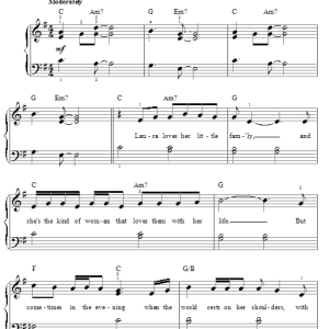 Amy Grant Saved By Love Musik Noten - Easy Piano - 81271-0