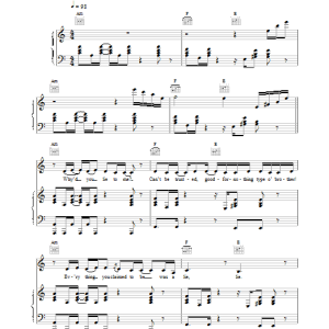 Anastacia Why'd You Lie To Me? Musik Noten - Piano, Vocal & Guitar Chords - 19955-0