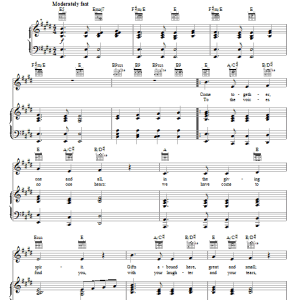 Andrea Bocelli God Bless Us Everyone Musik Noten - Piano, Vocal & Guitar Chords - 72543-0