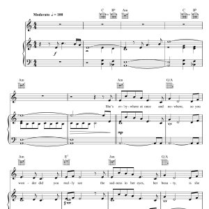 Andrew Lloyd Webber The Woman In White Musik Noten - Piano, Vocal & Guitar Chords - 109362-0