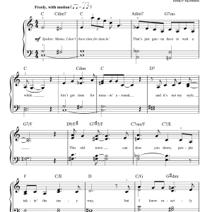 Anika Noni Rose Almost There Musik Noten - Easy Piano - 74158-0