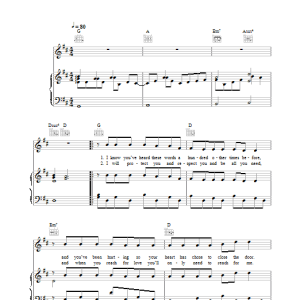 Another Level From The Heart Musik Noten - Piano, Vocal & Guitar Chords - 27323-0