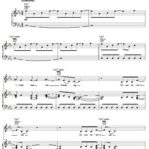 Ashlee Simpson Eyes Wide Open Musik Noten - Piano, Vocal & Guitar Chords - 53958-0