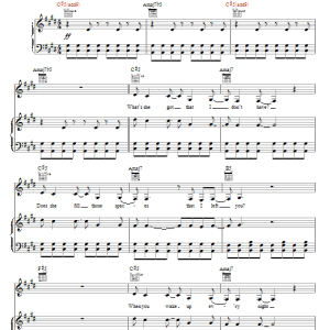 Ashlee Simpson I Am Me Musik Noten - Piano, Vocal & Guitar Chords - 53957-0