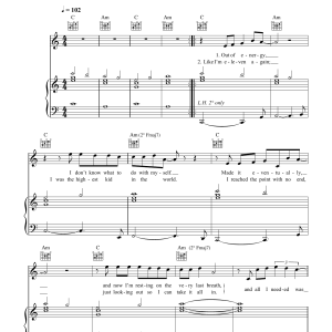 Athlete If I Found Out Musik Noten - Piano, Vocal & Guitar Chords - 31765-0