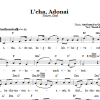 Attributed to Gershon Ephros L'cha, Adonai (Yours, God) Musik Noten - Lead Sheet / Fake Book - 66568-0