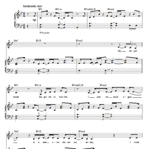 Audra McDonald My Stupid Mouth Musik Noten - Piano & Vocal - 69679-0