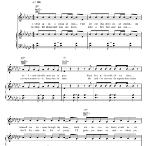 Avicii The Nights Musik Noten - Piano, Vocal & Guitar Chords - 120657-0