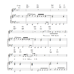 Bacharach & David Make It Easy On Yourself Musik Noten - Piano, Vocal & Guitar Chords - 15459-0