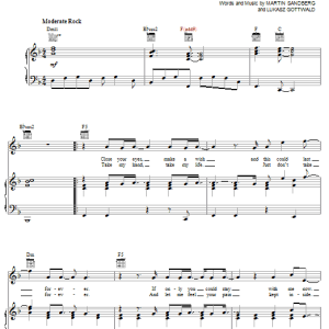 Backstreet Boys Climbing The Walls Musik Noten - Piano, Vocal & Guitar Chords - 52978-0