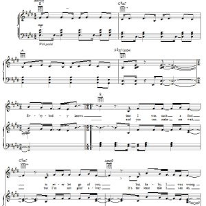 Backstreet Boys Crawling Back To You Musik Noten - Piano, Vocal & Guitar Chords - 52982-0