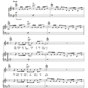 Backstreet Boys Helpless When She Smiles Musik Noten - Piano, Vocal & Guitar Chords - 67068-0