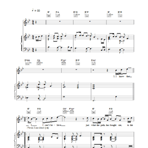 Backstreet Boys Time Musik Noten - Piano, Vocal & Guitar Chords - 18433-0