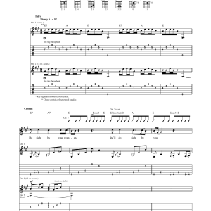 Bad Company Do Right By Your Woman Musik Noten - Guitar Tab - 170764-0