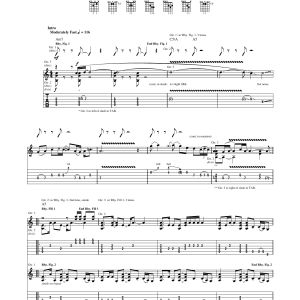 Bad Company Evil Wind Musik Noten - Guitar Tab - 170757-0