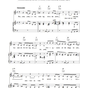 Bananarama He Was Really Saying Somethin' Musik Noten - Piano, Vocal & Guitar Chords - 39588-0