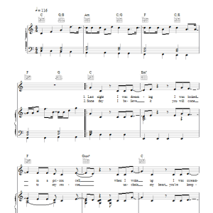 Bananarama Love In The First Degree Musik Noten - Piano, Vocal & Guitar Chords - 47643-0