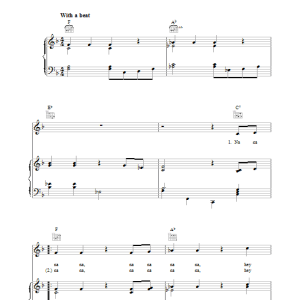 Bananarama Na Na Hey Hey Kiss Him Goodbye Musik Noten - Piano, Vocal & Guitar Chords - 39609-0