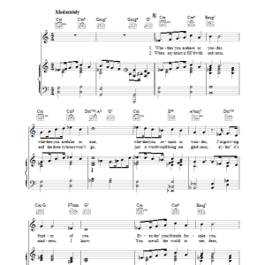 Barbra Streisand More Than You Know Musik Noten - Piano, Vocal & Guitar Chords - 37325-0