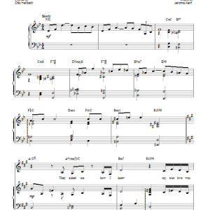 Barbra Streisand Smoke Gets In Your Eyes Musik Noten - Piano, Vocal & Guitar Chords - 75148-0