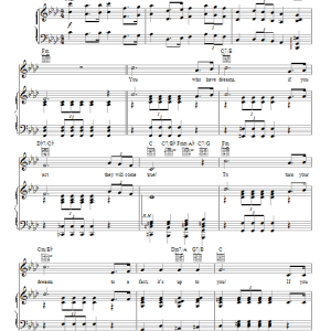 Barbra Streisand Stouthearted Men Musik Noten - Piano, Vocal & Guitar Chords - 30859-0