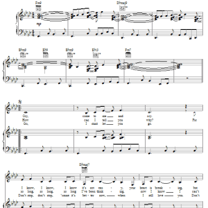Basia Cruising For Bruising Musik Noten - Piano, Vocal & Guitar Chords - 57797-0