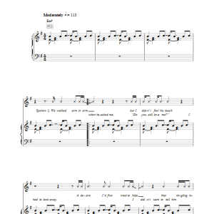 Bat For Lashes What's A Girl To Do Musik Noten - Piano, Vocal & Guitar Chords - 38749-0