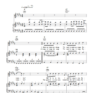 Bay City Rollers Remember (Sha La La La La) Musik Noten - Piano, Vocal & Guitar Chords - 109655-0