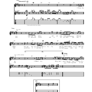 B.B. King Ask Me No Questions Musik Noten - Piano, Vocal & Guitar Chords - 74091-0