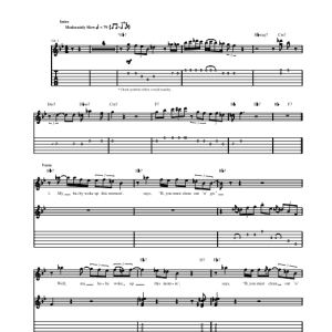 B.B. King B.B. Blues Musik Noten - Guitar Tab - 68805-0