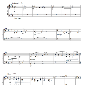 Bear McCreary Wander My Friends Musik Noten - Piano Solo - 78383-0