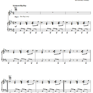 Beastie Boys Get It Together Musik Noten - Piano, Vocal & Guitar Chords - 63304-0