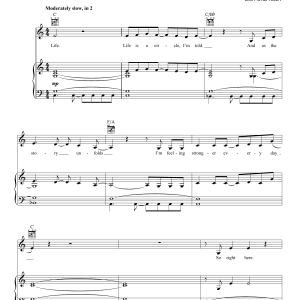 Beau Black It Is Time Musik Noten - Piano, Vocal & Guitar Chords - 169256-0