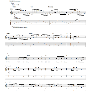 Beck Already Dead Musik Noten - Guitar Tab - 25380-0