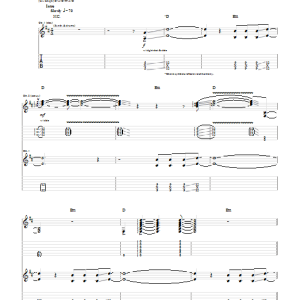 Beck Broken Drum Musik Noten - Guitar Tab - 51808-0