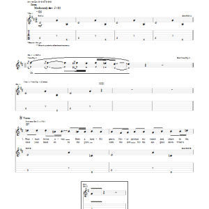 Beck Emergency Exit Musik Noten - Guitar Tab - 51802-0