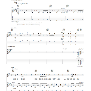 Beck Girl Musik Noten - Guitar Tab - 51805-0