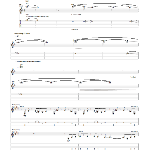 Beck Scarecrow Musik Noten - Guitar Tab - 51804-0