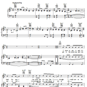 Bee Gees Heartbreaker Musik Noten - Piano, Vocal & Guitar Chords - 20773-0