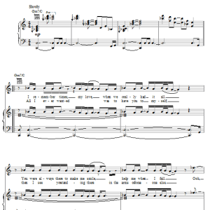 Bee Gees Love Me Musik Noten - Piano, Vocal & Guitar Chords - 20782-0