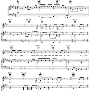 Bee Gees Love So Right Musik Noten - Piano, Vocal & Guitar Chords - 20783-0