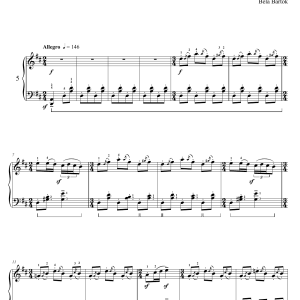 Béla Bartók Romanian Polka (from Romanian Folk Dances) Musik Noten - Piano Solo - 123276-0