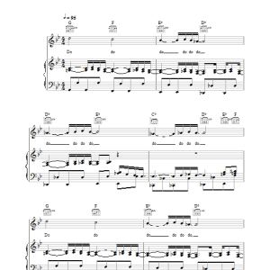 Ben Folds Five Battle Of Who Could Care Less Musik Noten - Piano, Vocal & Guitar Chords - 33770-0