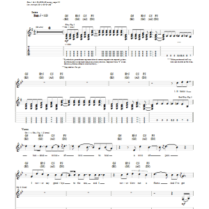 Ben Harper and Relentless7 Shimmer And Shine Musik Noten - Guitar Tab - 71450-0