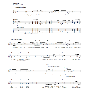Ben Harper By My Side Musik Noten - Guitar Tab - 94761-0