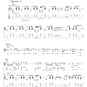 Ben Harper Gather 'Round The Stone Musik Noten - Guitar Tab - 54779-0