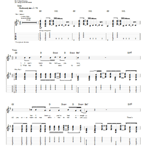 Ben Harper Reason To Mourn Musik Noten - Guitar Tab - 54834-0